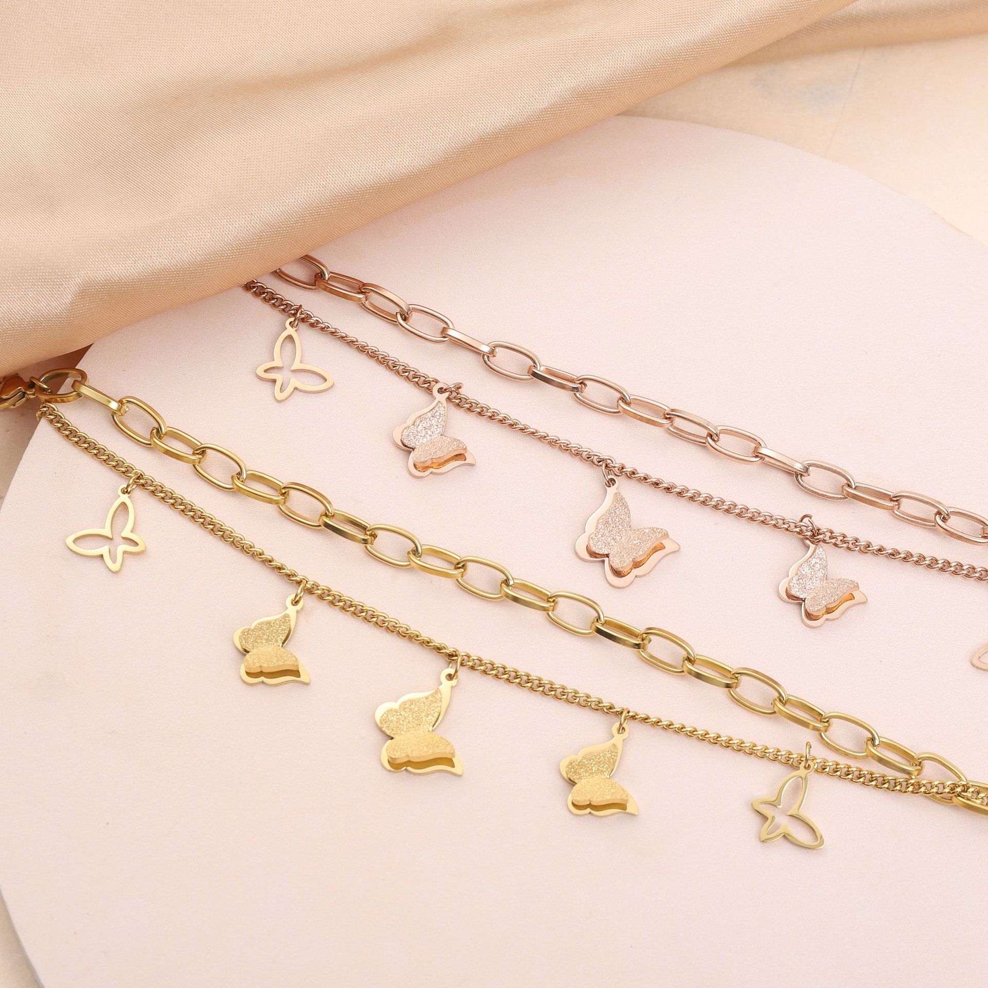 OIMG 316L Stainless Steel 3 Co - Butterfly Clasp Deployant บทวิจารณ์และราคา