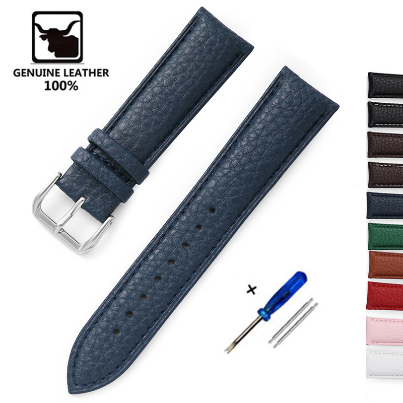 Litchi Pattern Soft Leather Wa - Nato Strap Nylon บทวิจารณ์และราคา