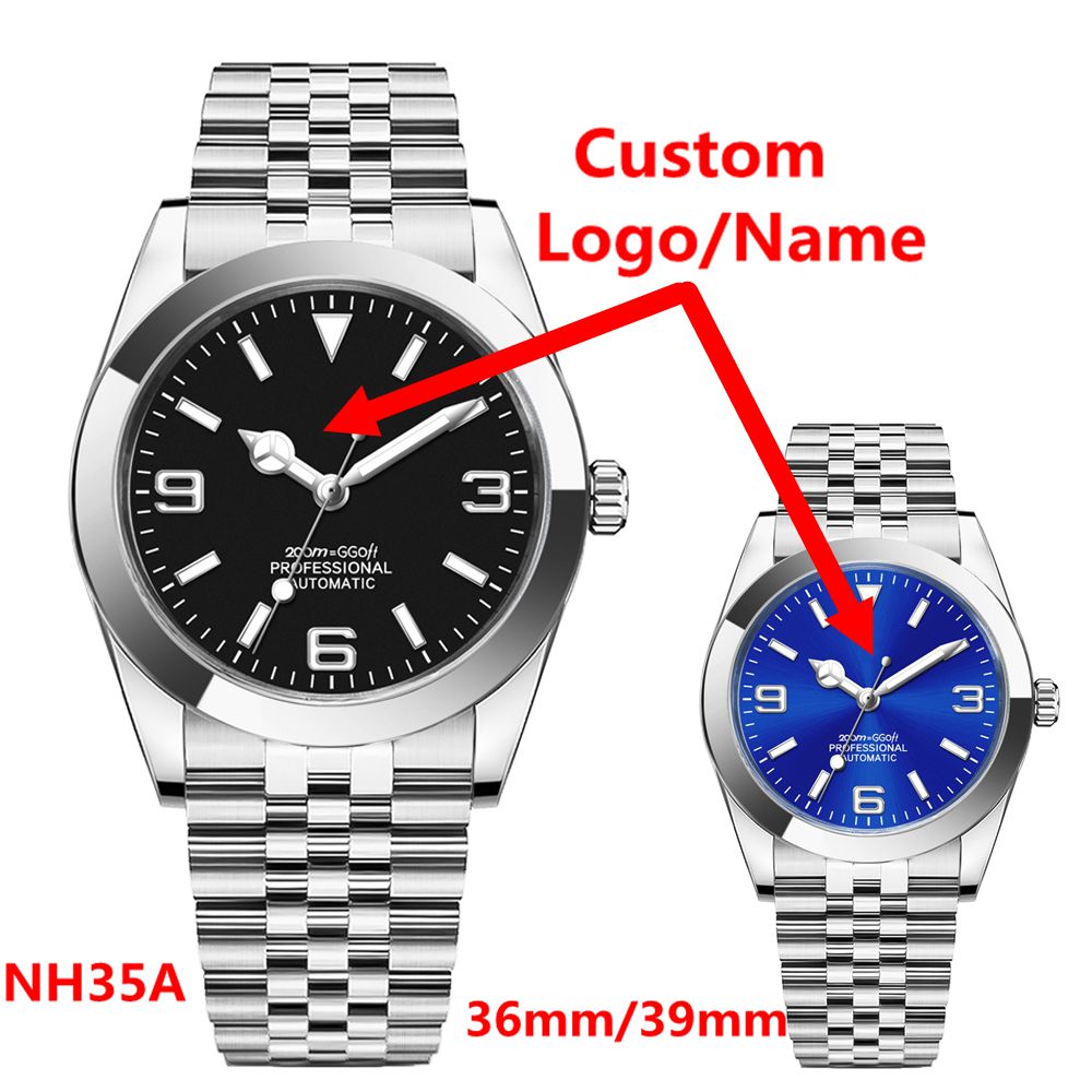 Custom Logo Luxury NH35 Watch  - Stainless Bracelet Diver บทวิจารณ์และราคา