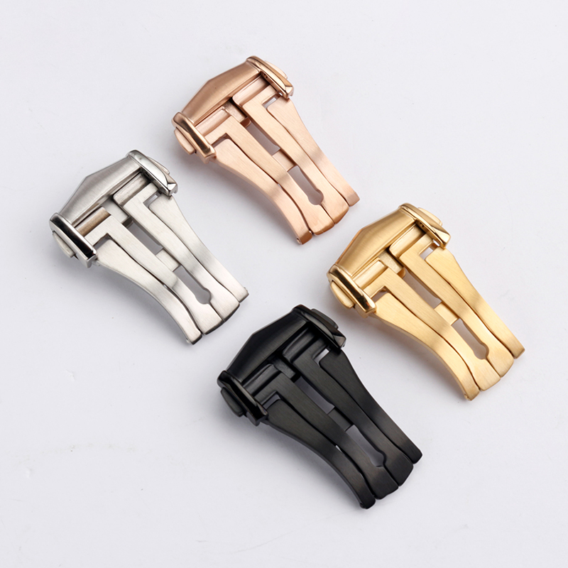 Stainless Steel Watch Buckle f - Butterfly Clasp Deployant บทวิจารณ์และราคา