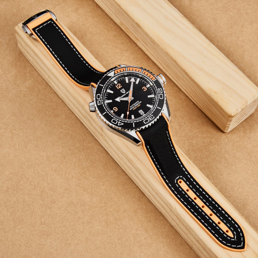 PAGANI DESIGN Diving Watch 100 - Rubber Strap Diver บทวิจารณ์และราคา