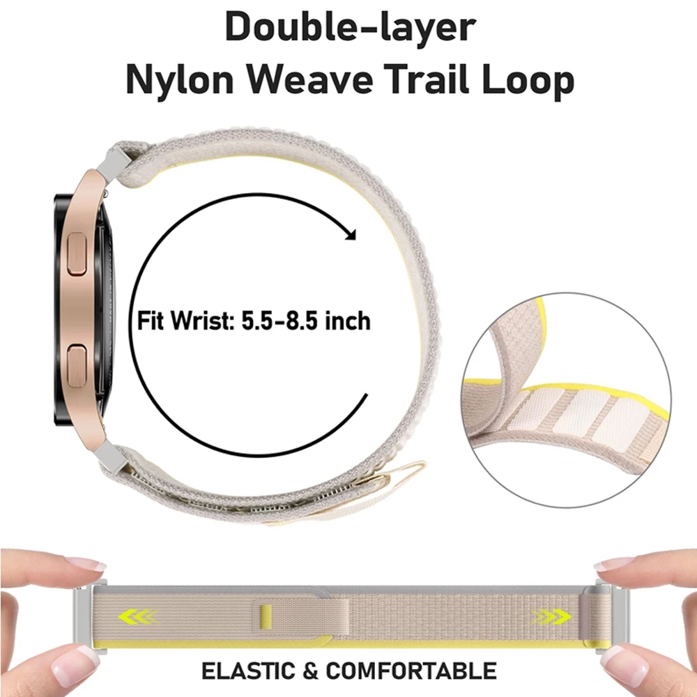 For Xiaomi Redmi Watch 4 Nylon - Sport Loop Velcro บทวิจารณ์และราคา