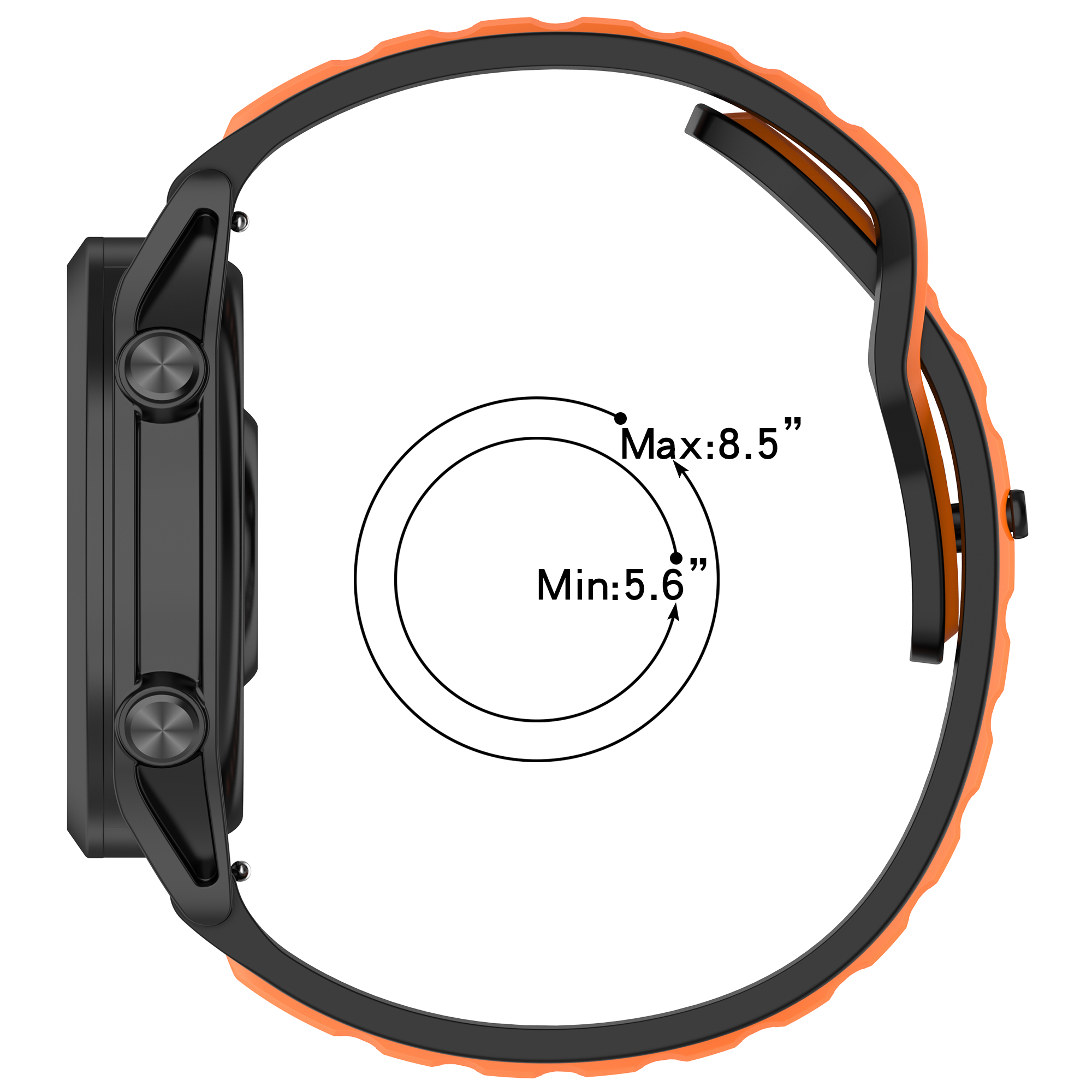 20 22mm Silicone Strap For Pol - Silicone Watch Band 22Mm บทวิจารณ์และราคา