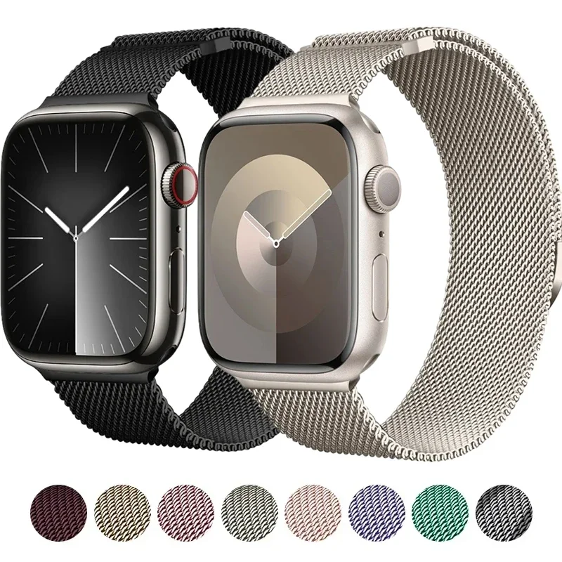 Magnetic Loop Strap For Apple  - Milanese Loop Magnetic บทวิจารณ์และราคา