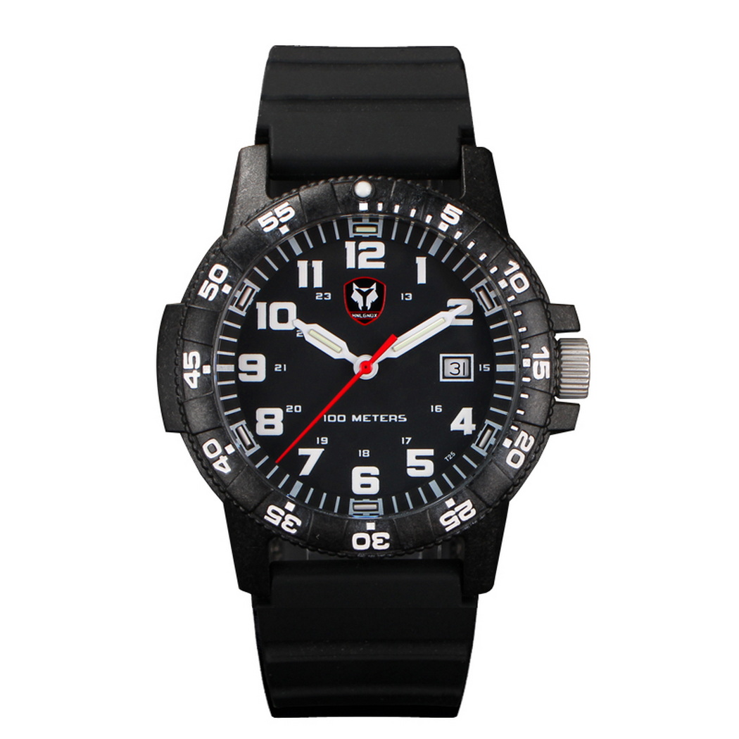 Hnlgnox Mens Pilot Watches Spo - Rubber Strap Diver บทวิจารณ์และราคา