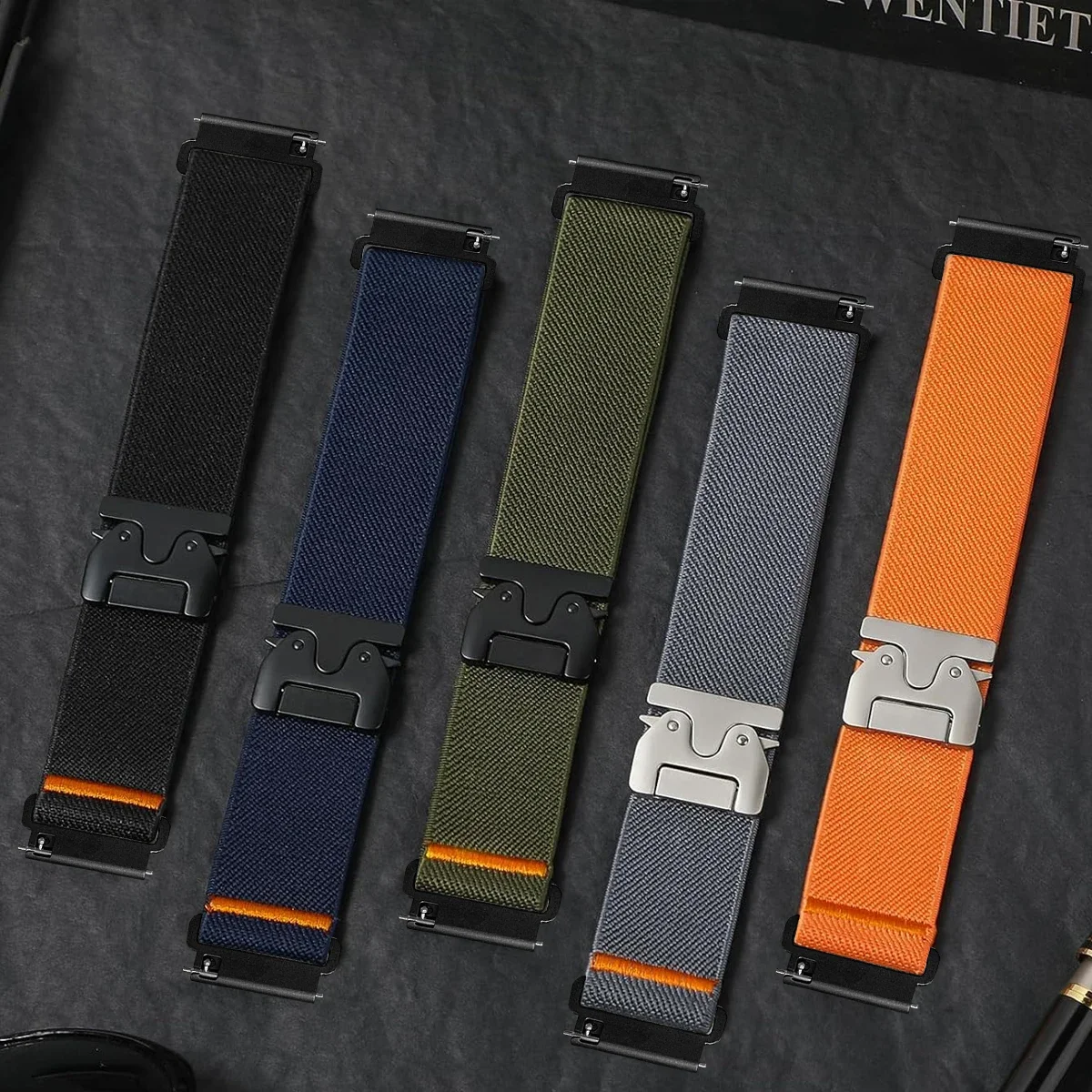 Nylon Straps+ TPU case for Red - Parachute Strap Elastic บทวิจารณ์และราคา
