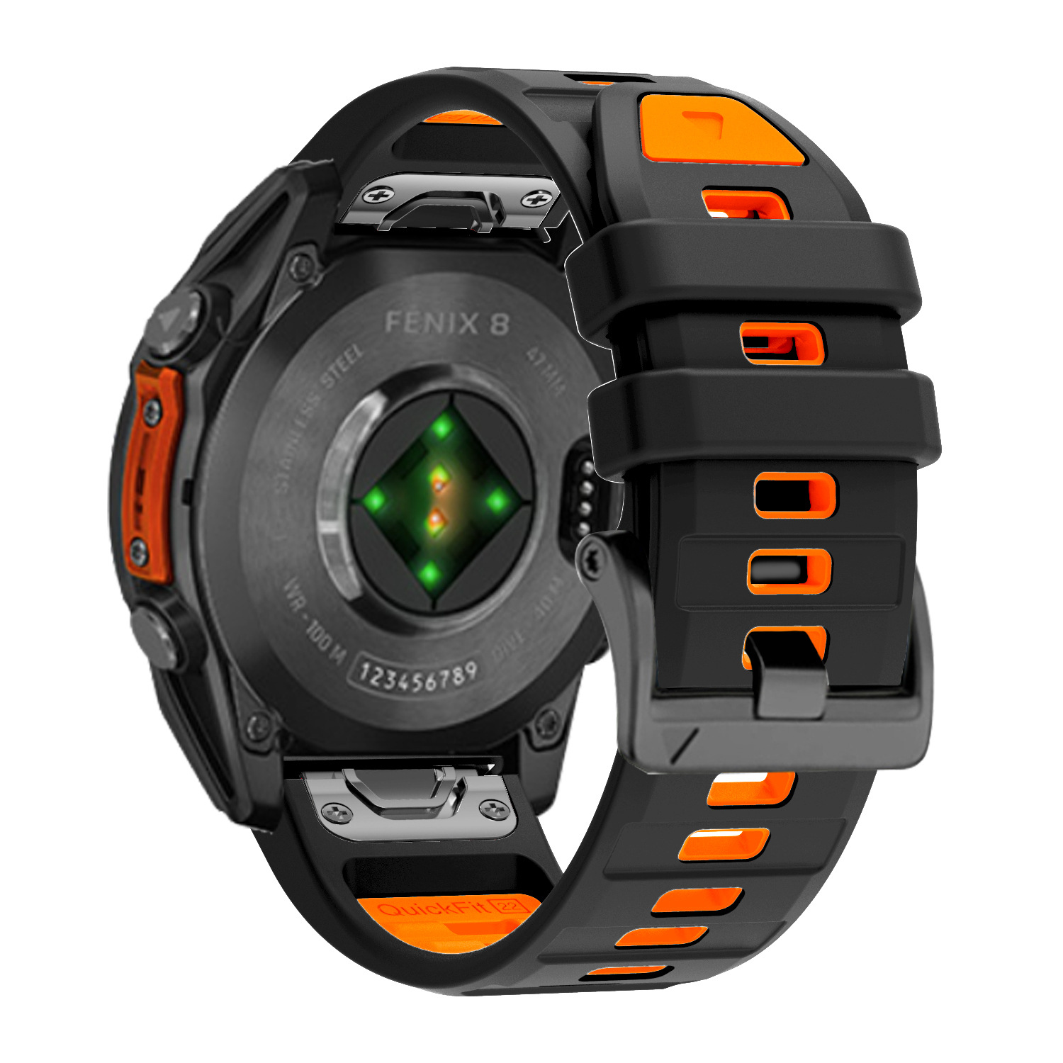 QuickFit 26mm 22mm Silicone Wa - Silicone Watch Band 22Mm บทวิจารณ์และราคา