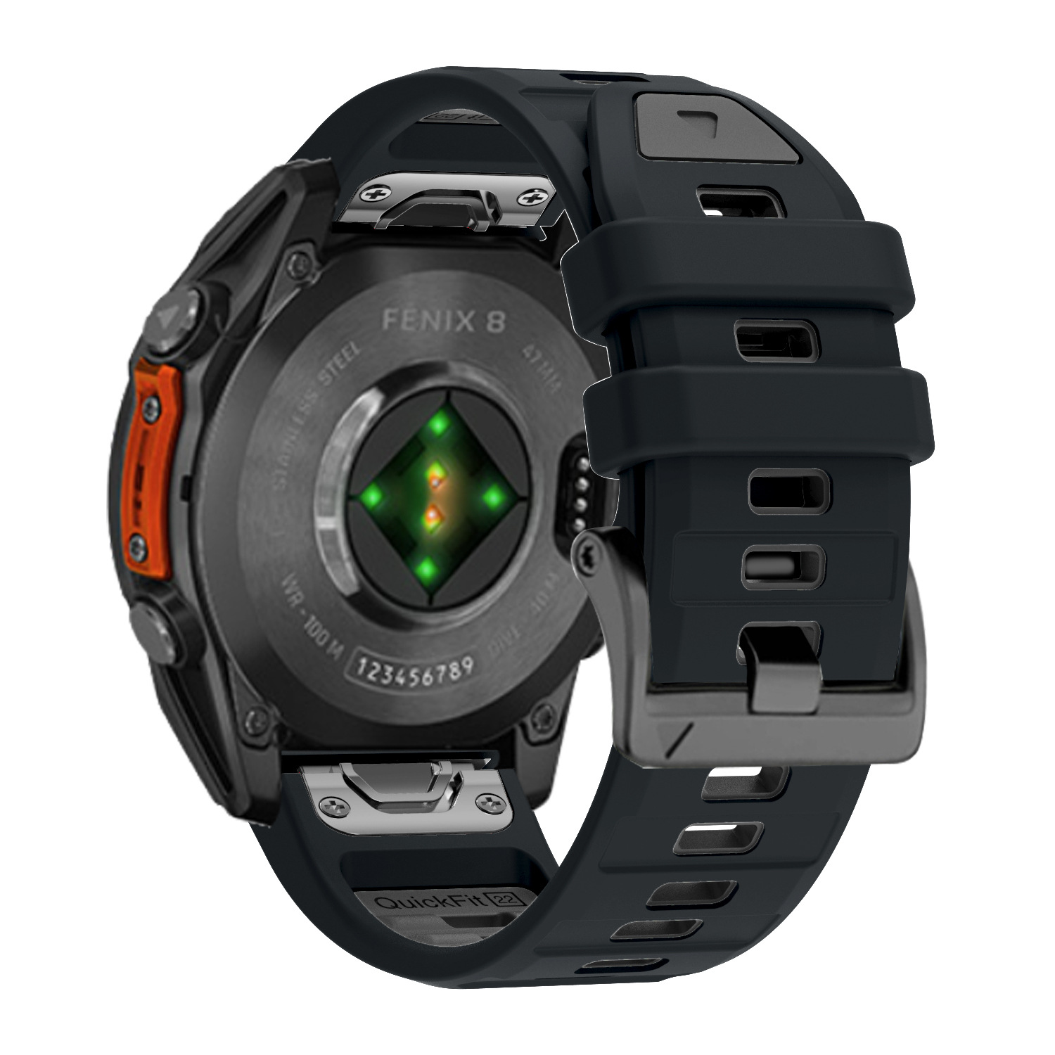 QuickFit 26mm 22mm Silicone Wa - Silicone Watch Band 22Mm บทวิจารณ์และราคา
