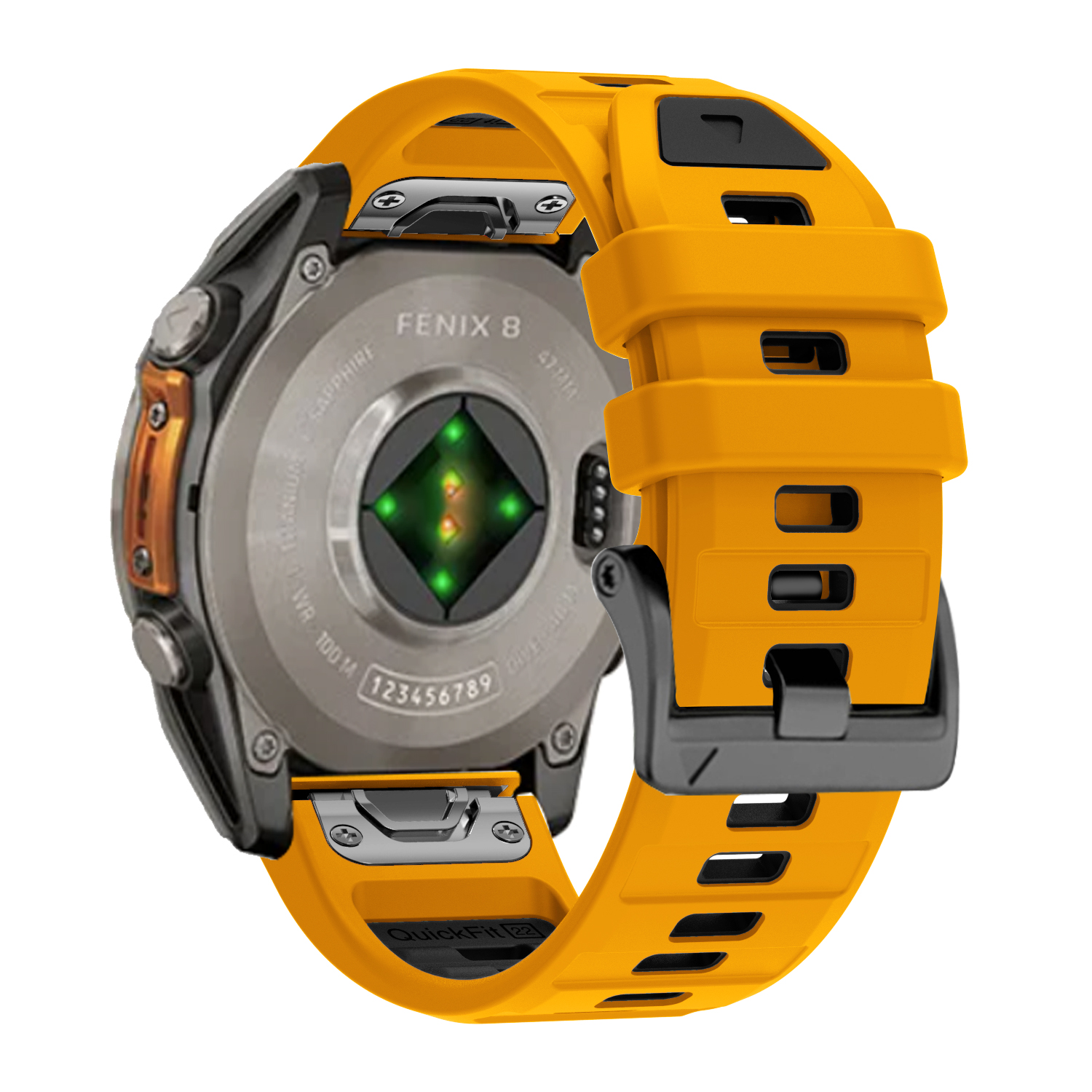 QuickFit 26mm 22mm Silicone Wa - Silicone Watch Band 22Mm บทวิจารณ์และราคา