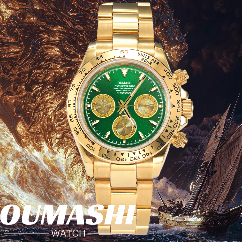 customized 39mm VK63 Watch Men - Stainless Bracelet Diver บทวิจารณ์และราคา