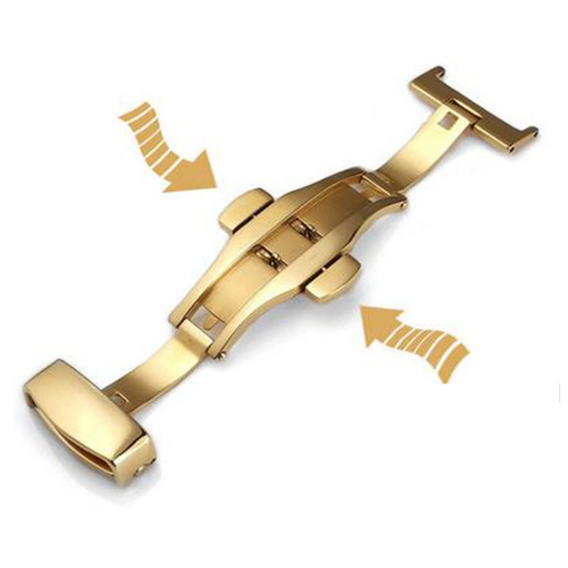 Automatic Double Click Butterf - Butterfly Clasp Deployant บทวิจารณ์และราคา