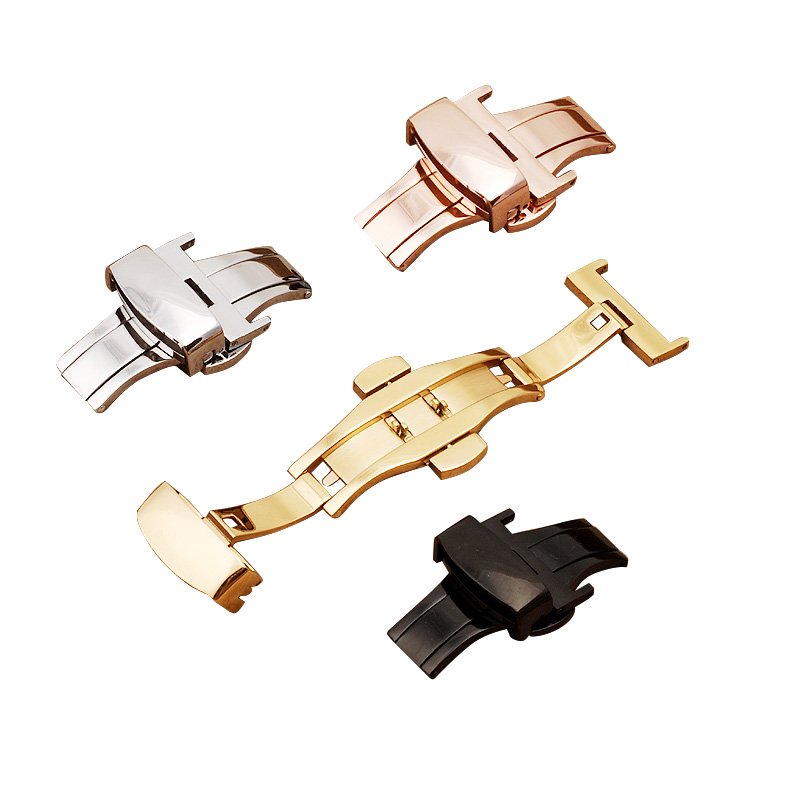 Automatic Double Click Butterf - Butterfly Clasp Deployant บทวิจารณ์และราคา