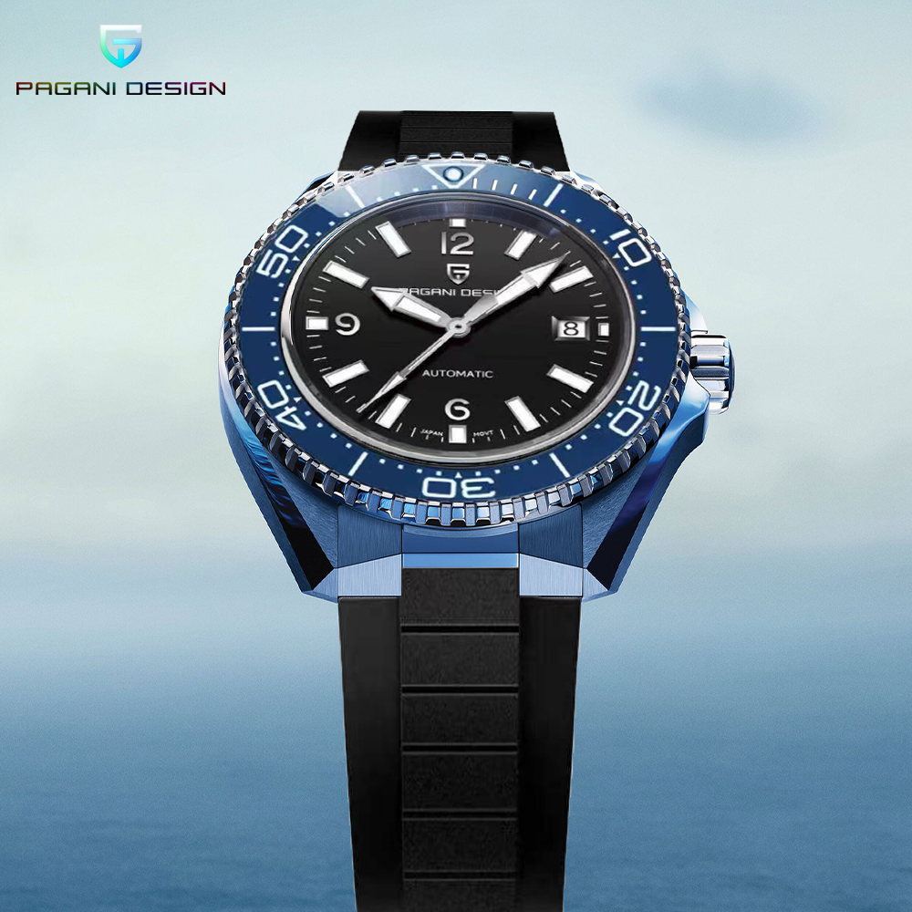 Pagani Design New Men's Mechan - Rubber Strap Diver บทวิจารณ์และราคา