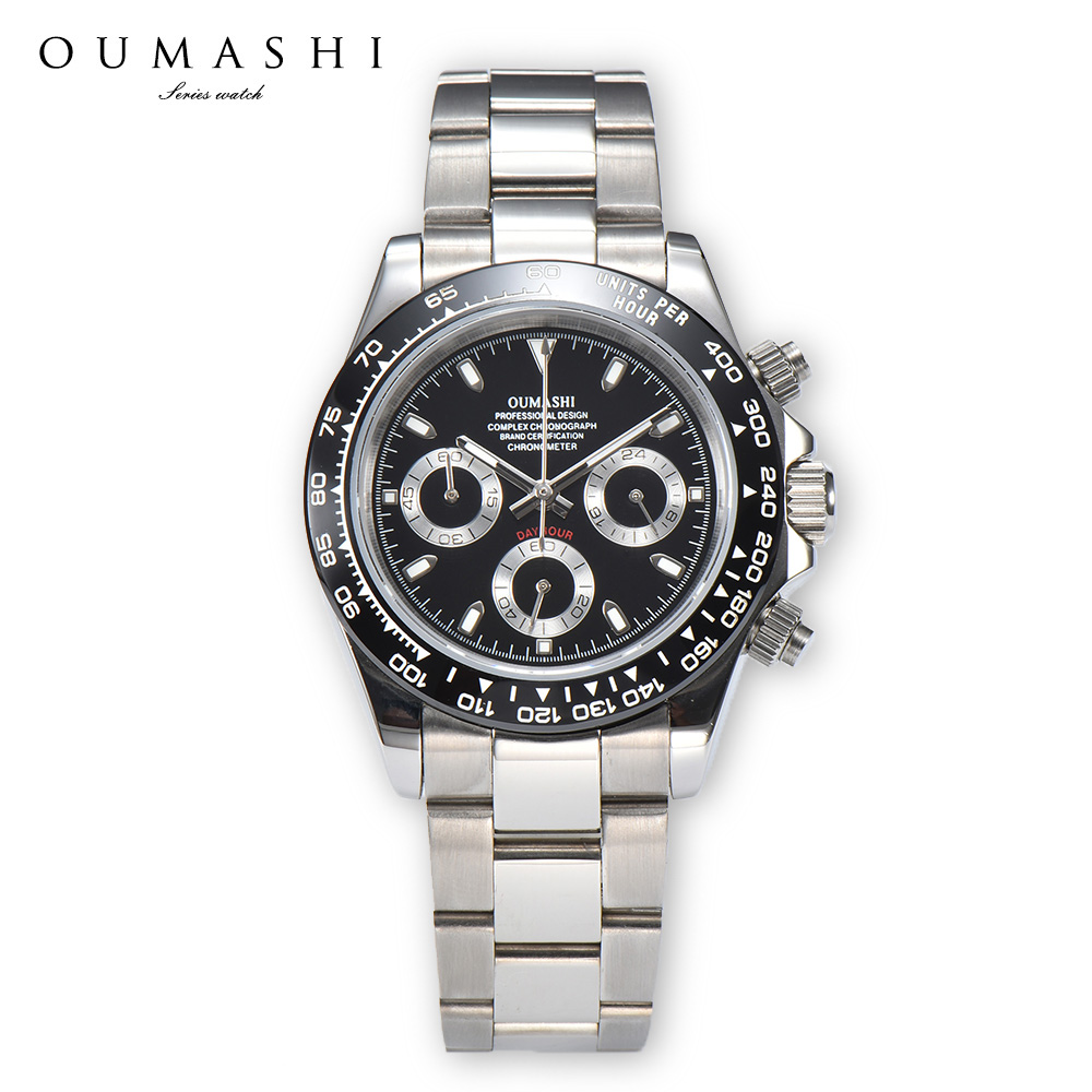 Men's watch VK63 Quartz moveme - Stainless Bracelet Diver บทวิจารณ์และราคา