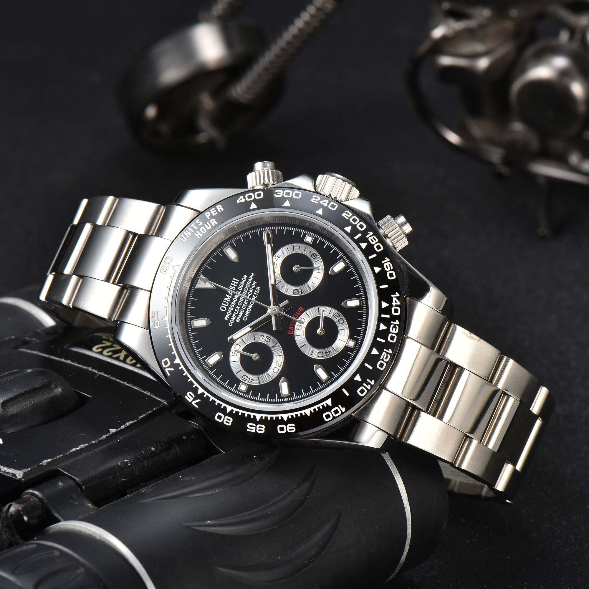 Men's watch VK63 Quartz moveme - Stainless Bracelet Diver บทวิจารณ์และราคา