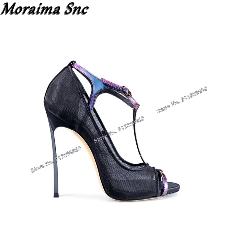 Moraima Snc Air Mesh T Strap M - Mesh Strap Metal บทวิจารณ์และราคา