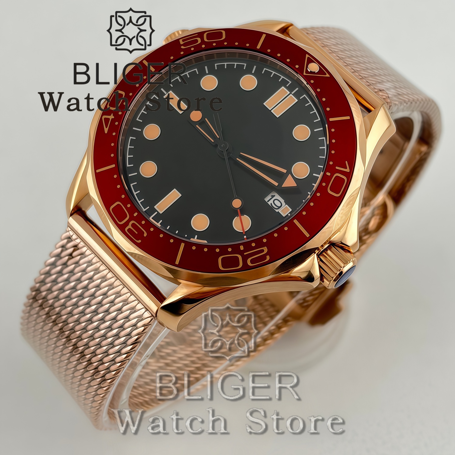 BLIGER Vintage Bronze Rose Gol - Tropic Strap Vintage บทวิจารณ์และราคา