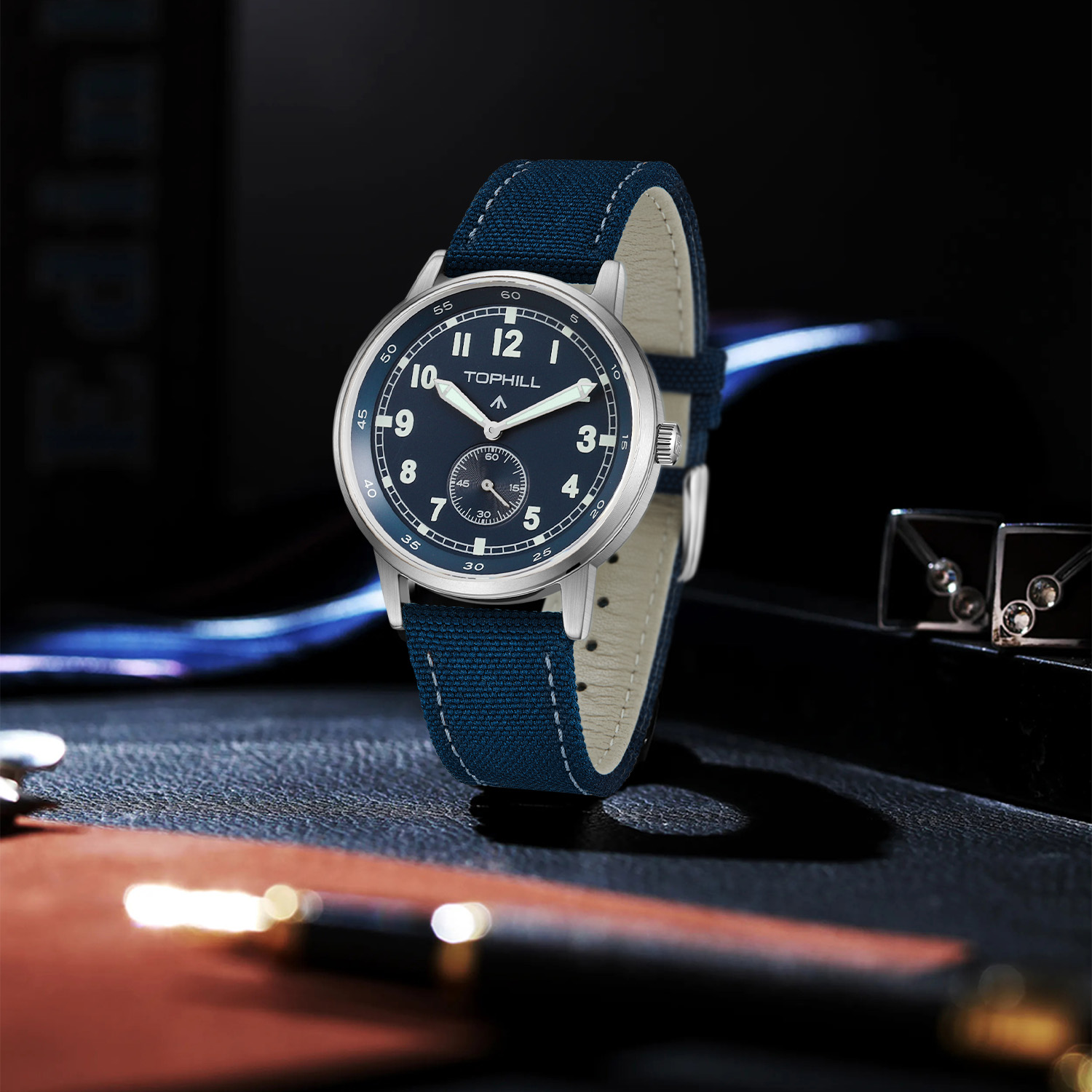 2025 New TOPHILL TW099G 40mm B - Canvas Strap Watch บทวิจารณ์และราคา