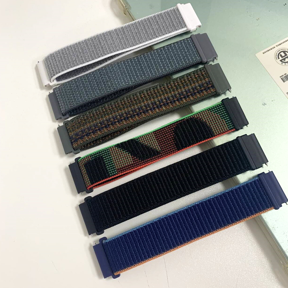 Nylon Loop Watchband For HUAWE - Sport Loop Velcro บทวิจารณ์และราคา