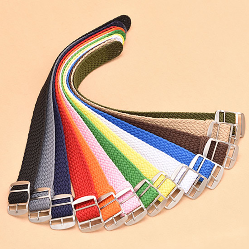 Nylon Weave Watch Strap for Pe - Perlon Strap Woven บทวิจารณ์และราคา