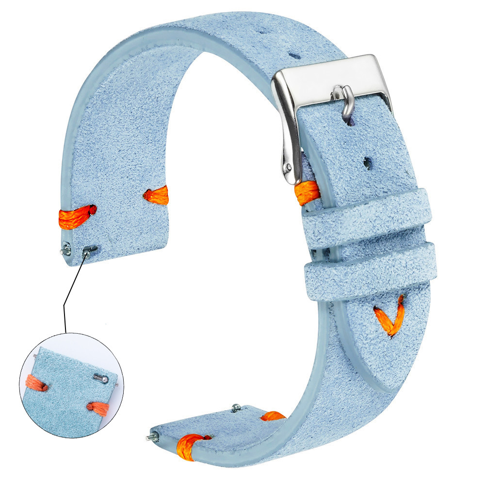 Suede Watch Straps 18mm 20mm H - Suede Strap Watch บทวิจารณ์และราคา