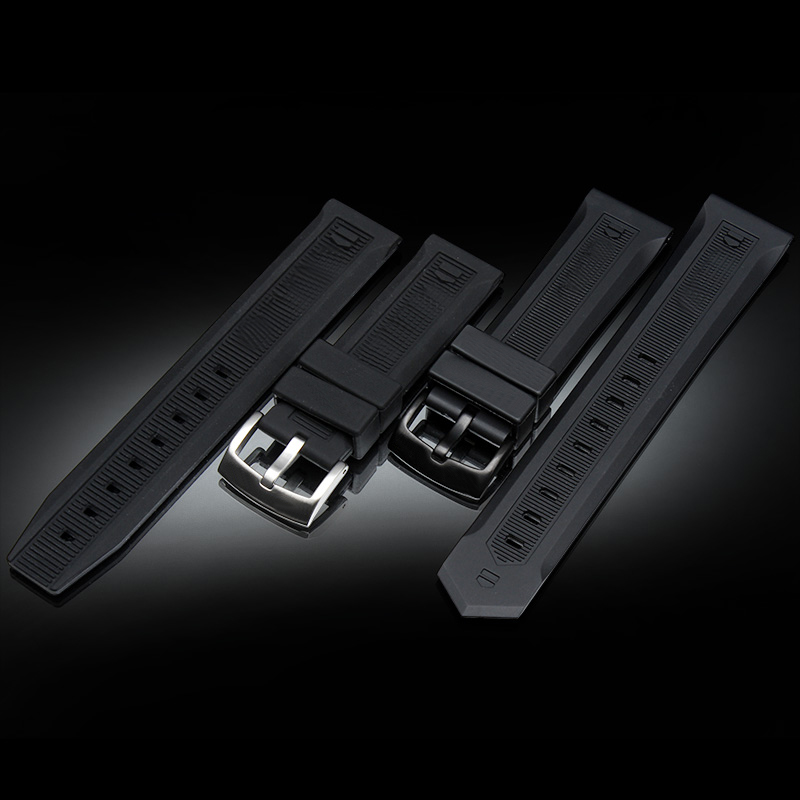 20mm 22mm Luxury Men Black Nat - Silicone Watch Band 22Mm บทวิจารณ์และราคา