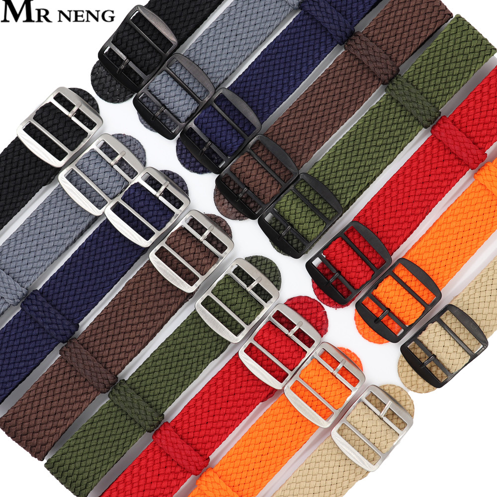 Watchband 18 20 22mm For Perlo - Perlon Strap Woven บทวิจารณ์และราคา