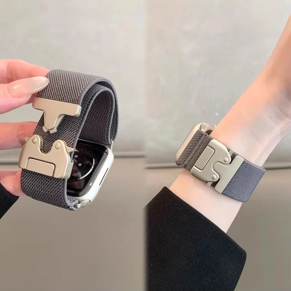 Parachute Strap for Apple Watc - Parachute Strap Elastic บทวิจารณ์และราคา