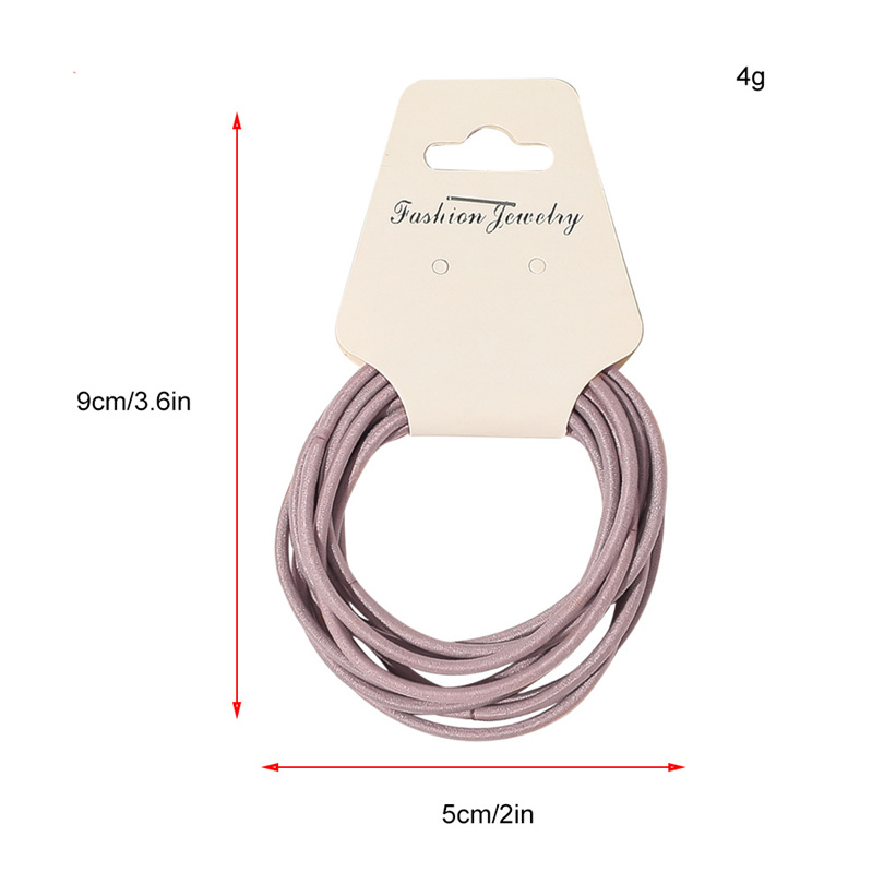 10PCS Women Girls Simple Basic - Silicone Band Women บทวิจารณ์และราคา