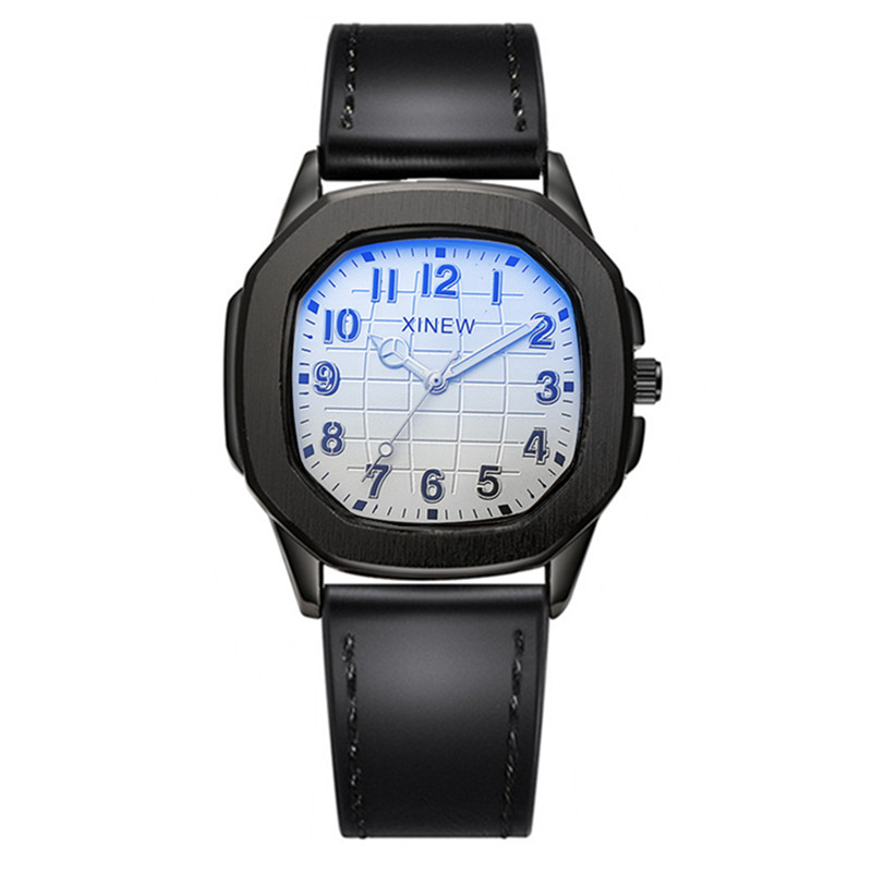 1pc / lot Original XINEW Brand - Leather Watch Band Men บทวิจารณ์และราคา