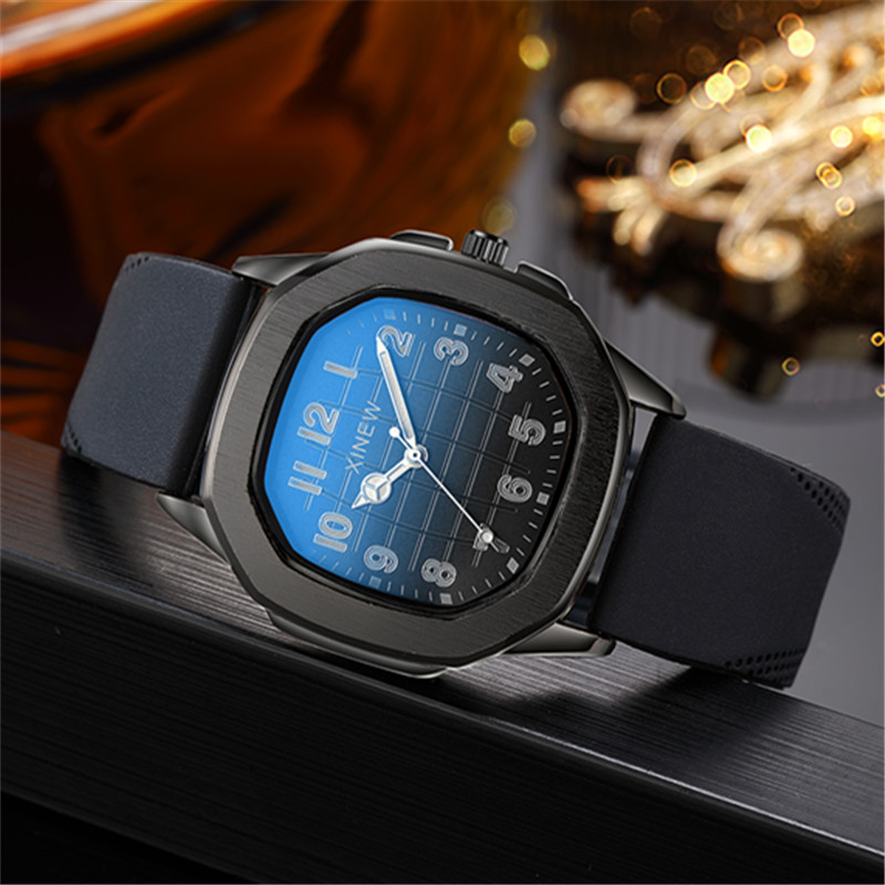 1pc / lot Original XINEW Brand - Leather Watch Band Men บทวิจารณ์และราคา