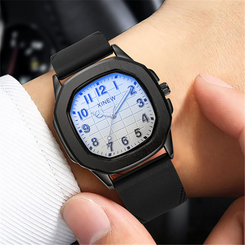 1pc / lot Original XINEW Brand - Leather Watch Band Men บทวิจารณ์และราคา