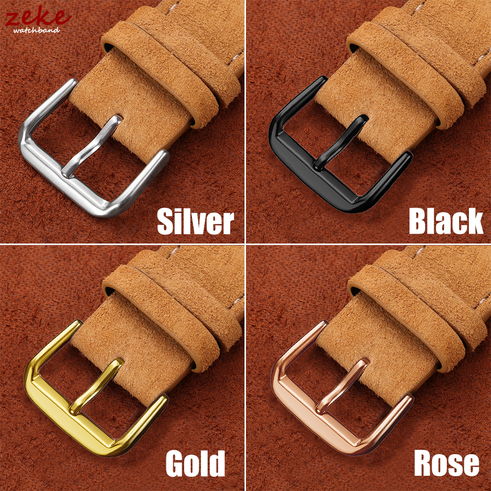 20mm Vintage Suede Cowhide Wat - Suede Strap Watch บทวิจารณ์และราคา