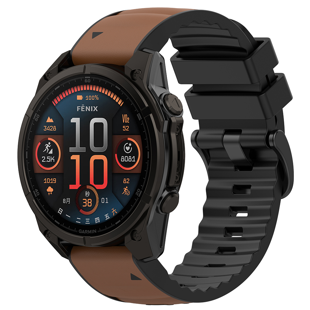 Quick Fit 22mm 26mm Leather+Si - Leather Strap Quick Release บทวิจารณ์และราคา