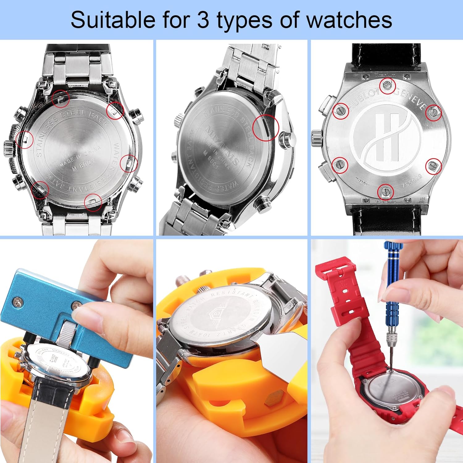 32 pcs Watch Battery Replaceme - Spring Bar Tool Set บทวิจารณ์และราคา