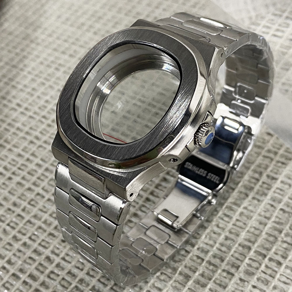 40mm Nautilus Watch Case Mod K - Butterfly Clasp Deployant บทวิจารณ์และราคา