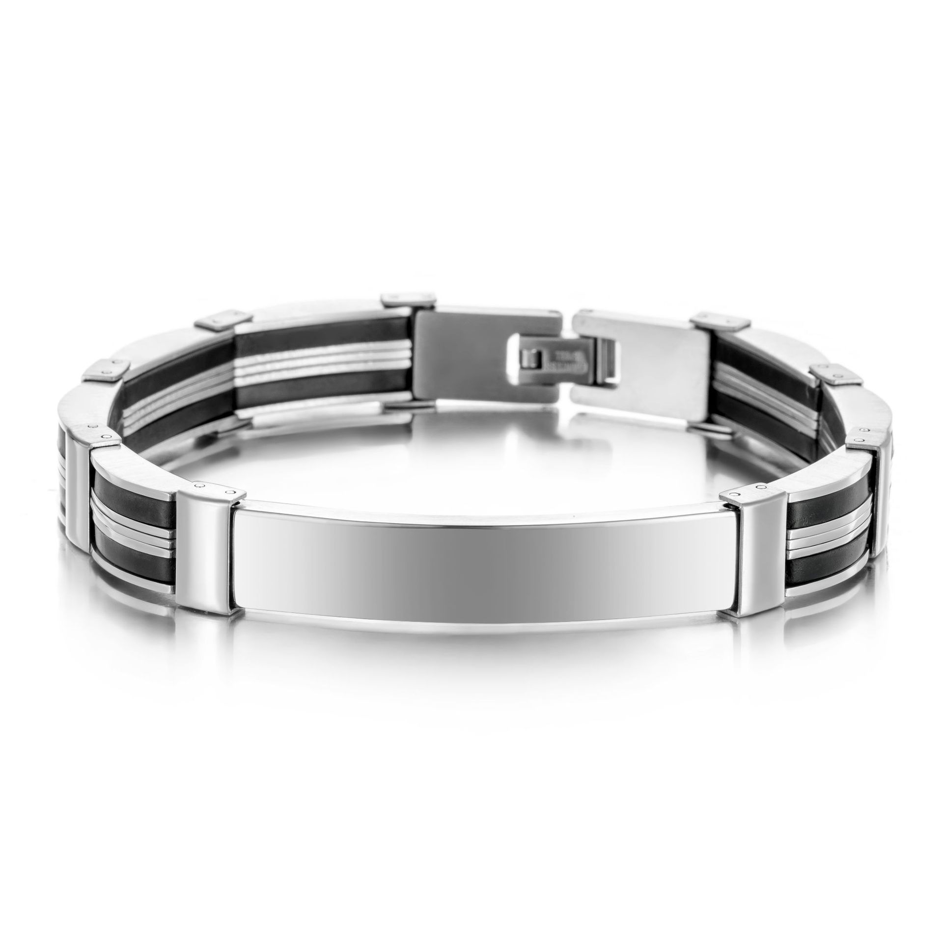 Punk Custom TEXT Name Men Stai - Silicone Band Women บทวิจารณ์และราคา