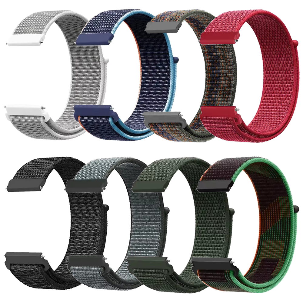 2Pcs 22mm Nylon Sport Strap Fo - Sport Loop Velcro บทวิจารณ์และราคา