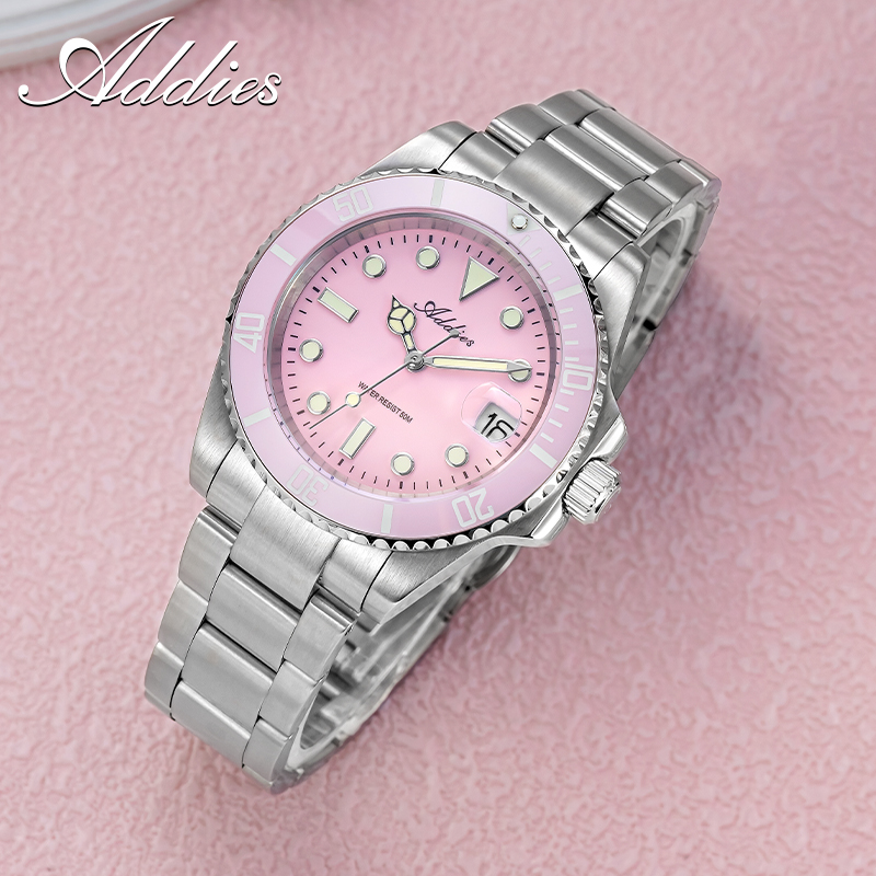 Addies New Women Watches Luxur - Butterfly Clasp Deployant บทวิจารณ์และราคา