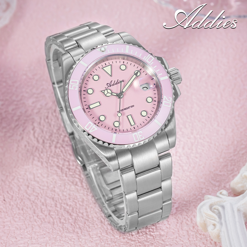 Addies New Women Watches Luxur - Butterfly Clasp Deployant บทวิจารณ์และราคา