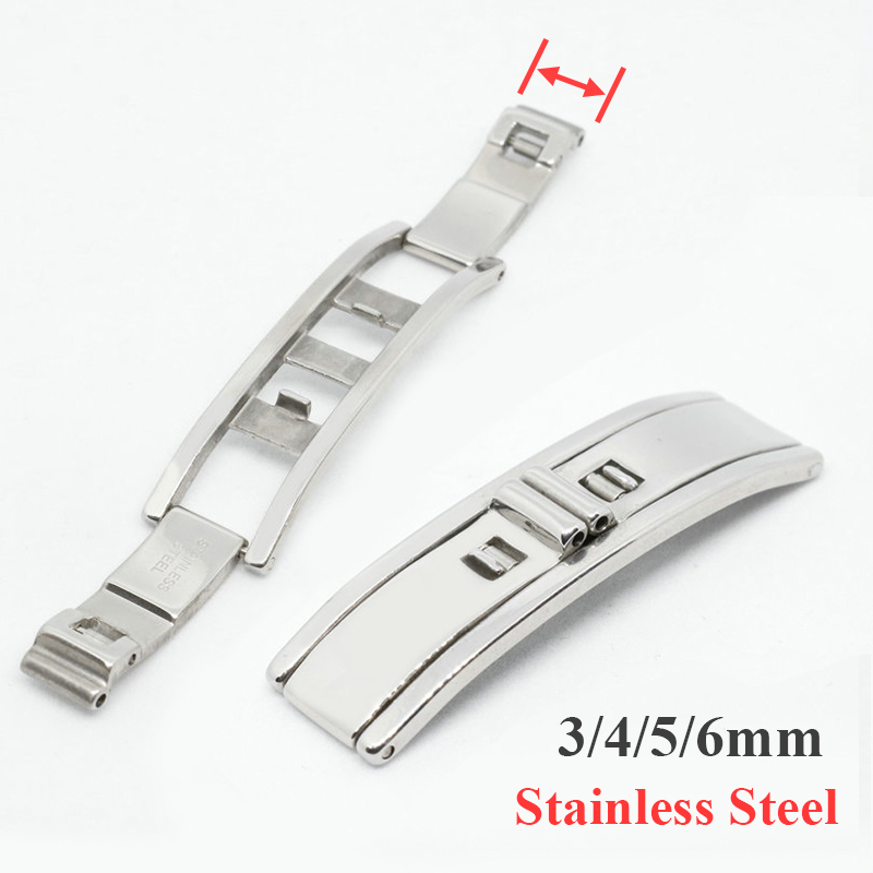 Butterfly Watch Buckle 3mm 4mm - Butterfly Clasp Deployant บทวิจารณ์และราคา
