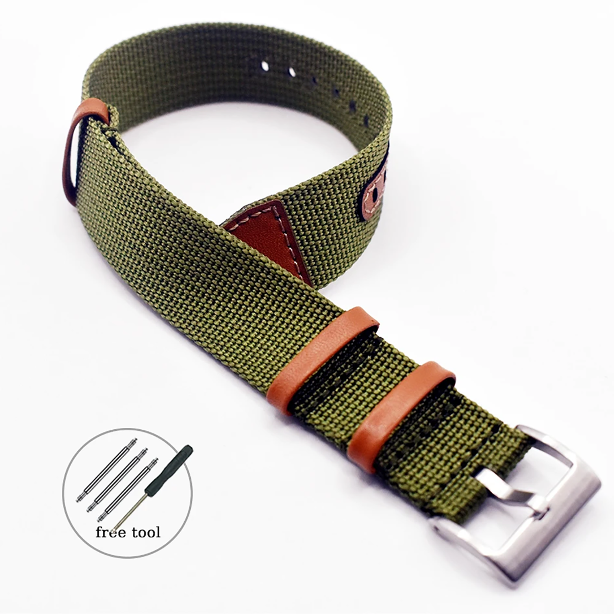 Soft Watch Bracelet for Seiko  - Nato Strap Nylon บทวิจารณ์และราคา