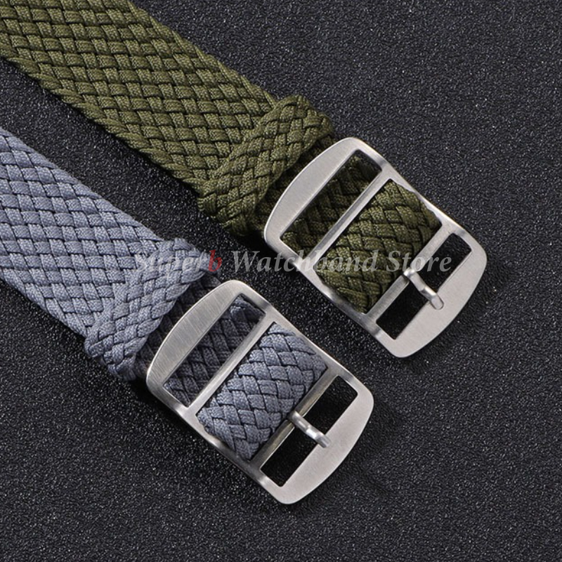 Nylon Woven Canvas Watch Band  - Perlon Strap Woven บทวิจารณ์และราคา