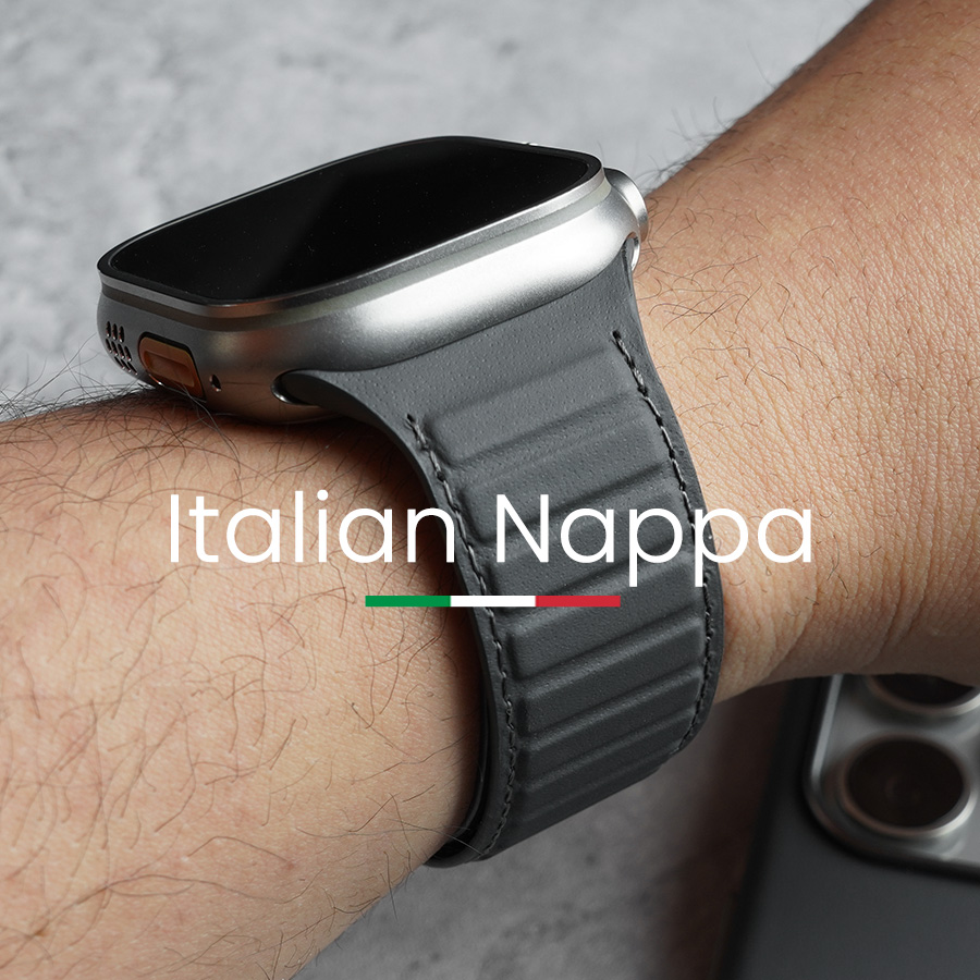 Magnetic Nappa Genuine Strap f - Suede Strap Watch บทวิจารณ์และราคา
