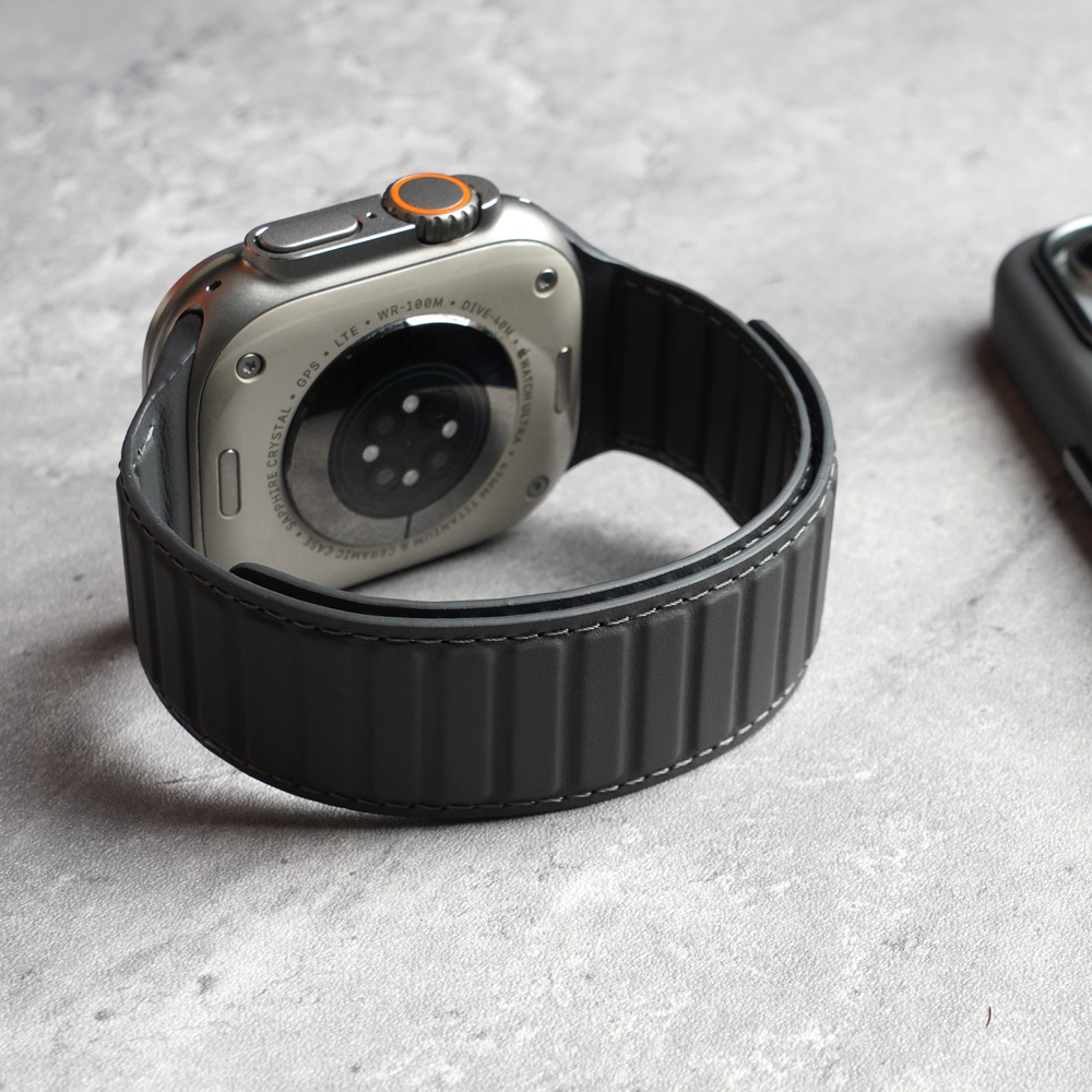 Magnetic Nappa Genuine Strap f - Suede Strap Watch บทวิจารณ์และราคา