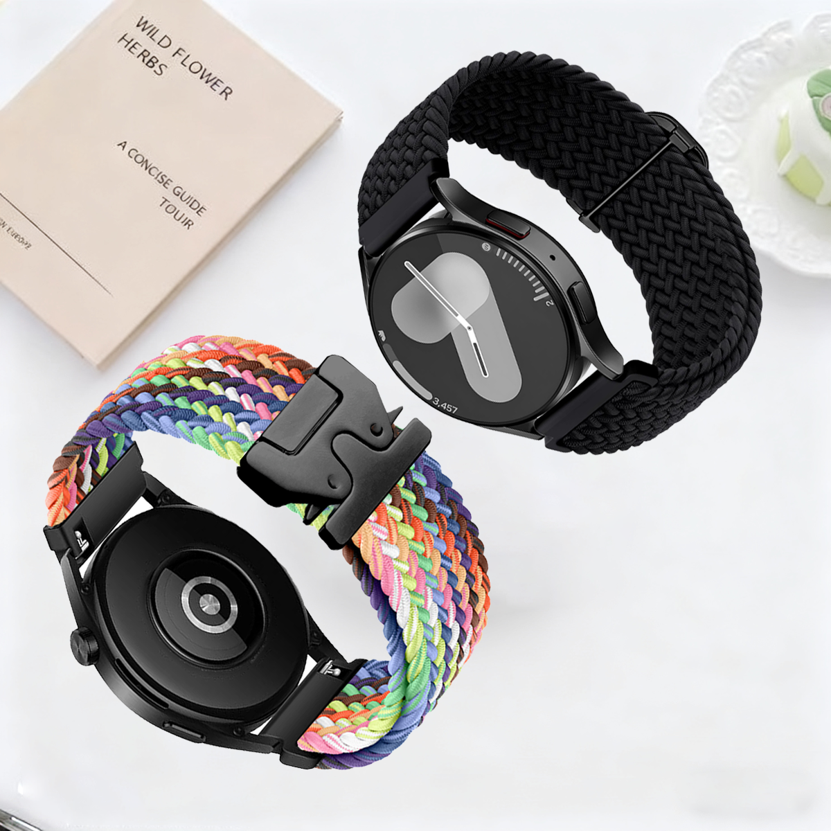 2Pcs 18/20/22 Braided Elastic  - Parachute Strap Elastic บทวิจารณ์และราคา