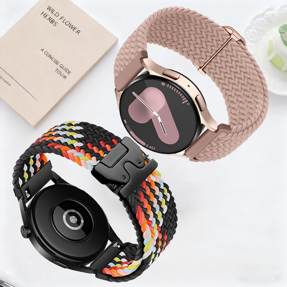 2Pcs 18/20/22 Braided Elastic  - Parachute Strap Elastic บทวิจารณ์และราคา
