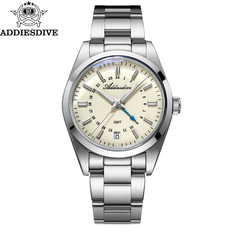 ADDIESDIVE Hot Brand 36mm Luxu - Stainless Bracelet Diver บทวิจารณ์และราคา