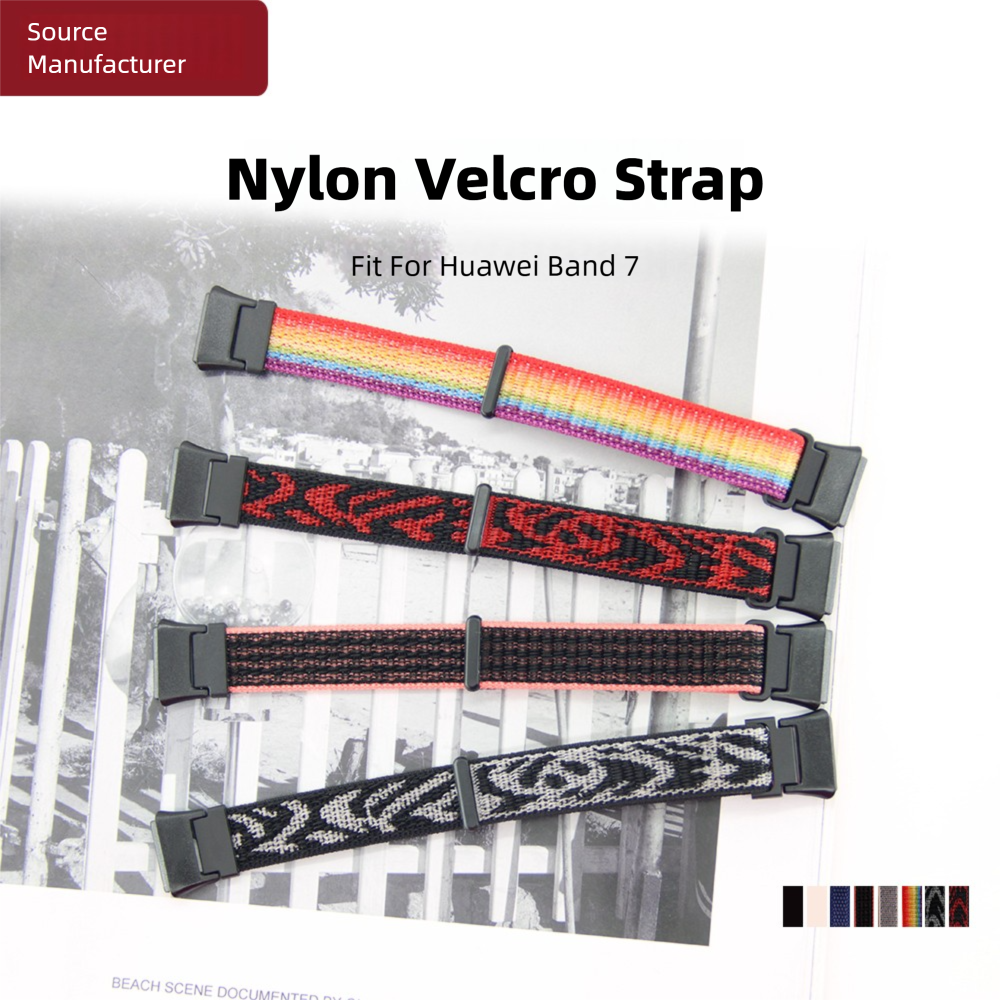 Watch Strap For Huawei Band 7  - Sport Loop Velcro บทวิจารณ์และราคา