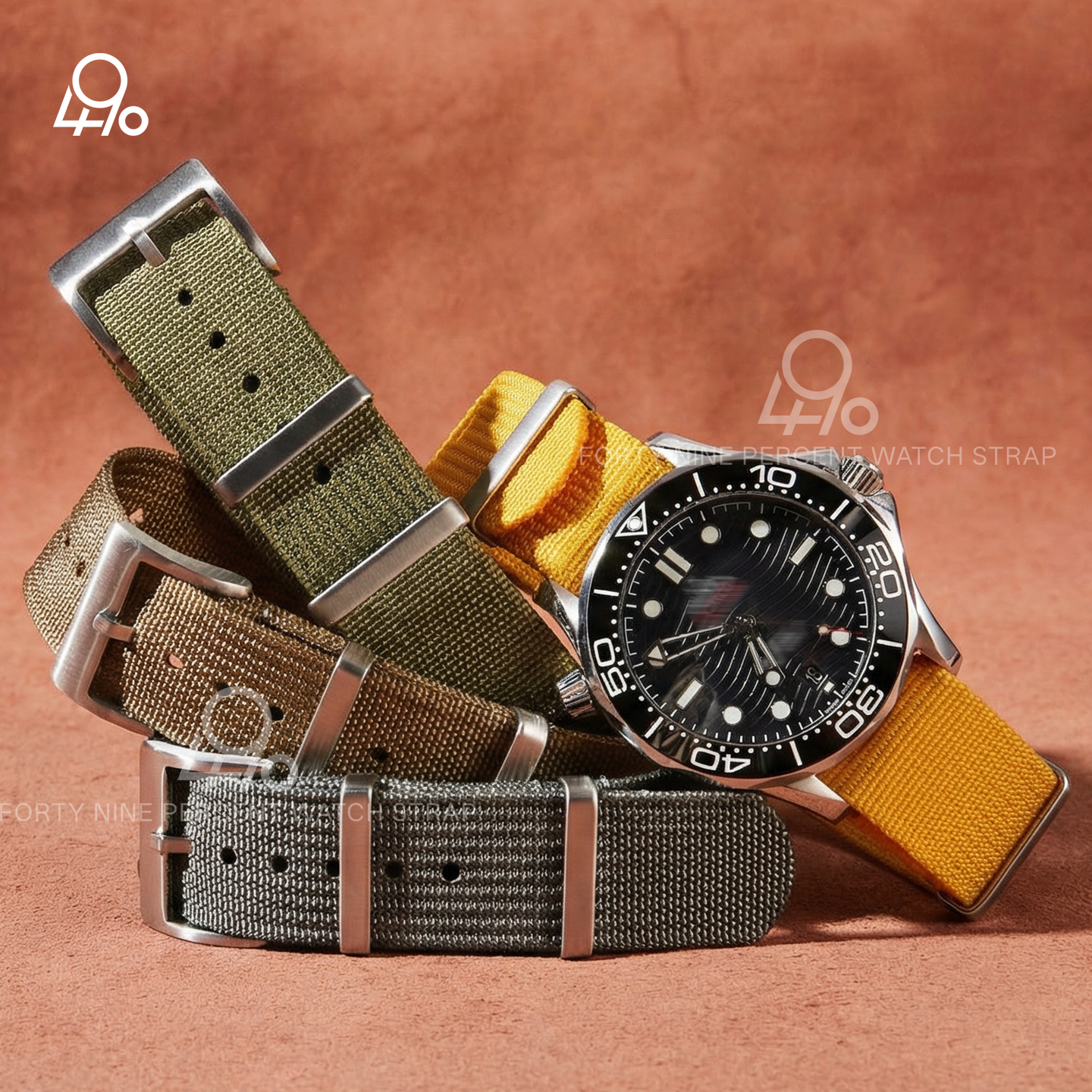 High Quality Fabric Watchband  - Canvas Strap Watch บทวิจารณ์และราคา